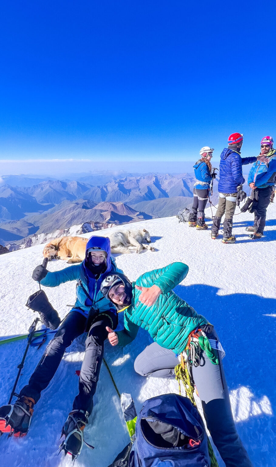 summit of kazbek